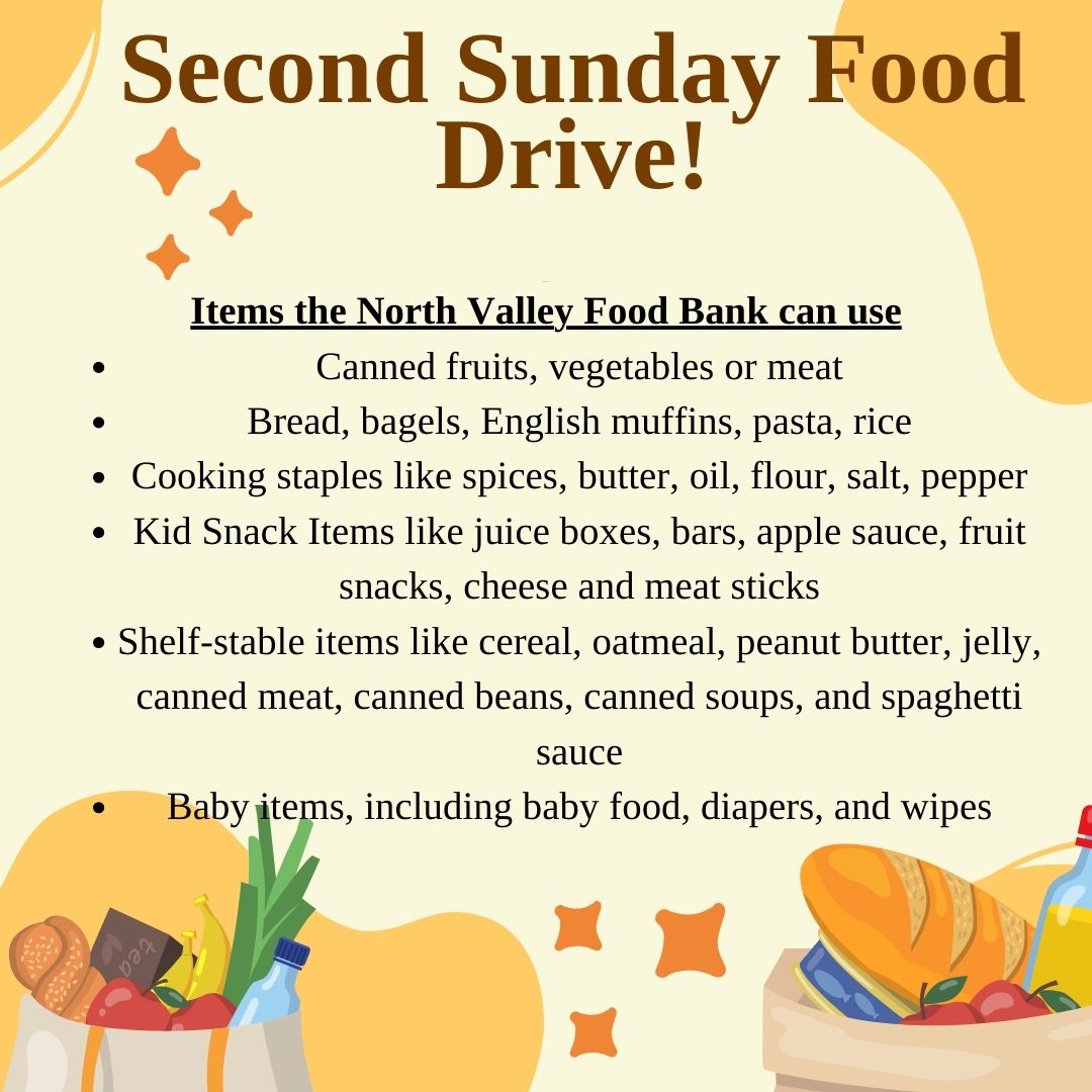 _Second Sunday Food Drive